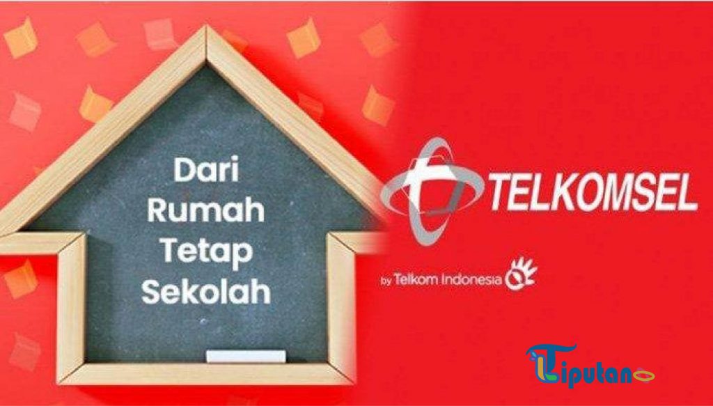 Dari Rumah Saja kuota belajar telkomsel untuk aplikasi apa saja - TribunLiputan