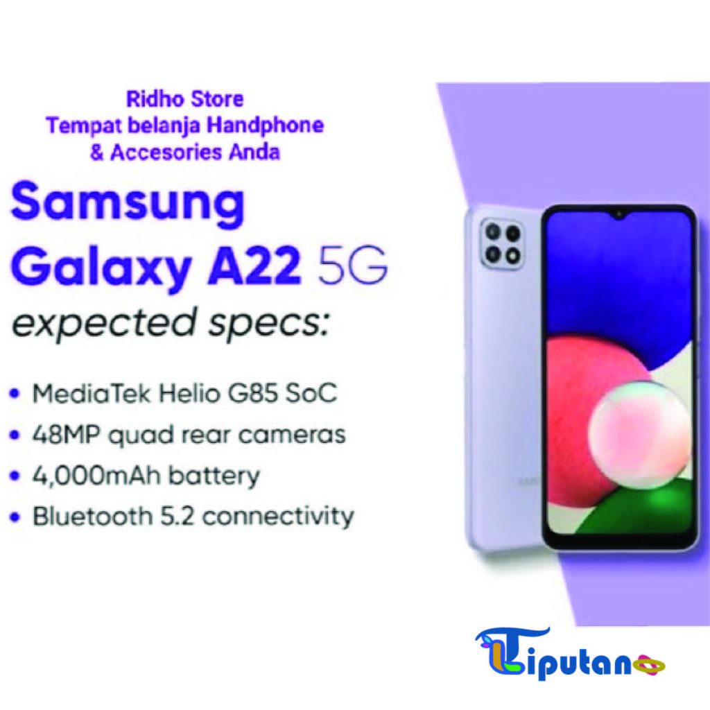 Samsung Galaxy A22 hp ram 6gb dibawah 2 juta - TribunLiputan