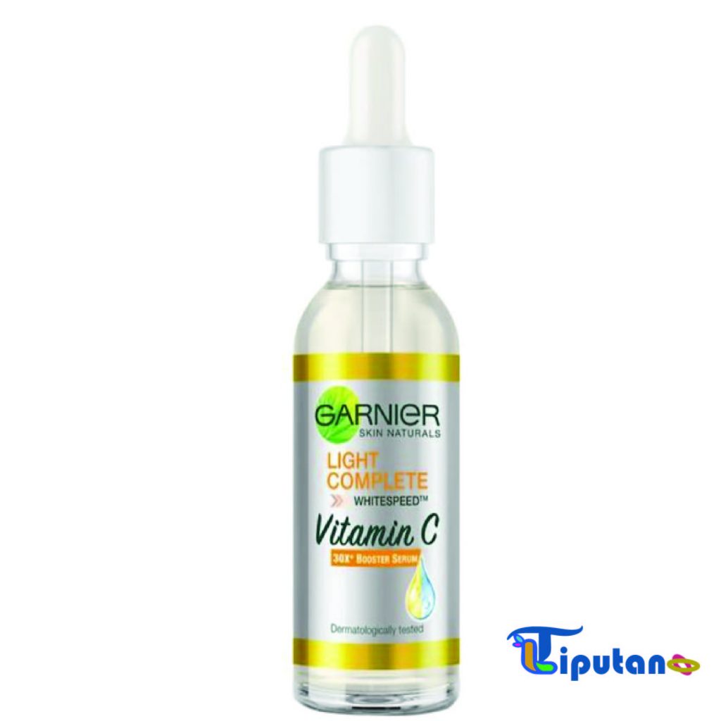 Vitamin C Booster Produk Garnier untuk menghilangkan bekas jerawat dan flek hitam - TribunLiputan