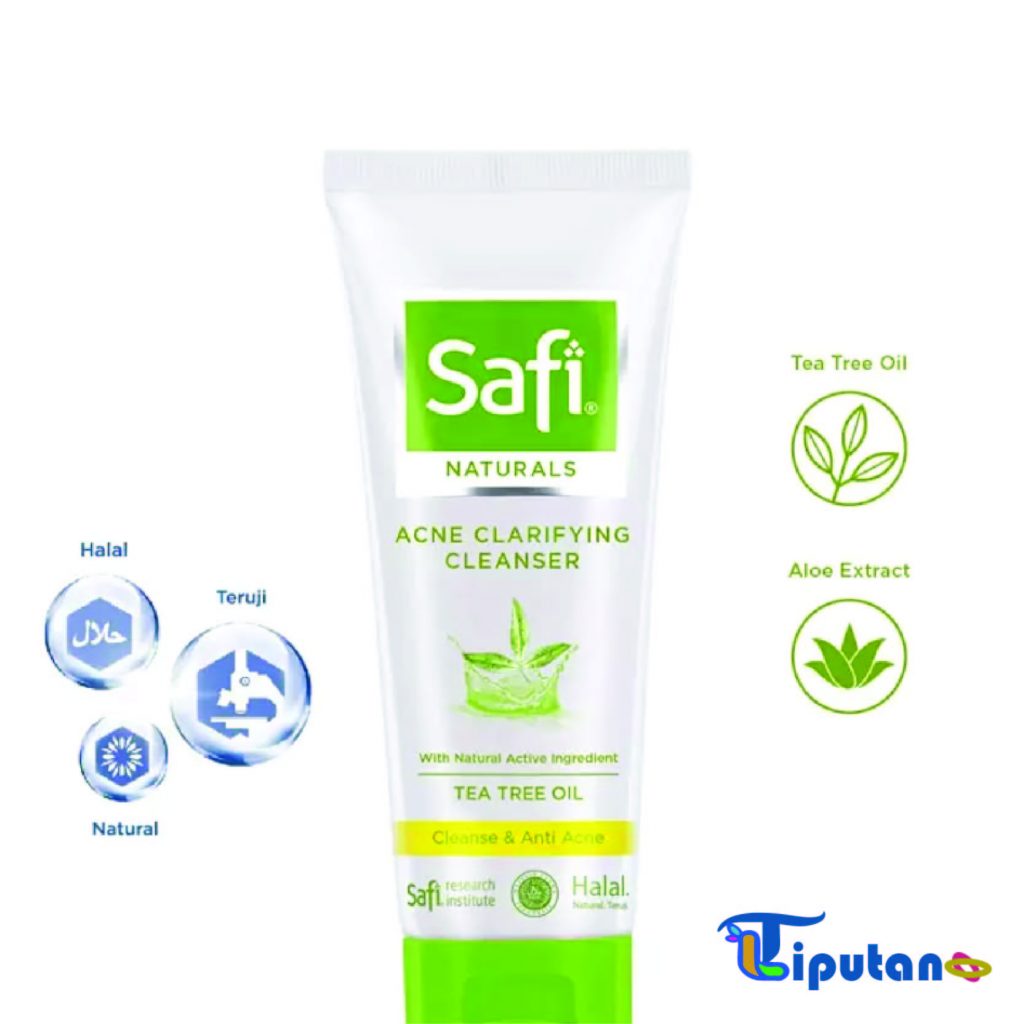 White Natural Anti Acne Cleanser - Produk Safi untuk menghilangkan bekas jerawat - TribunLiputan