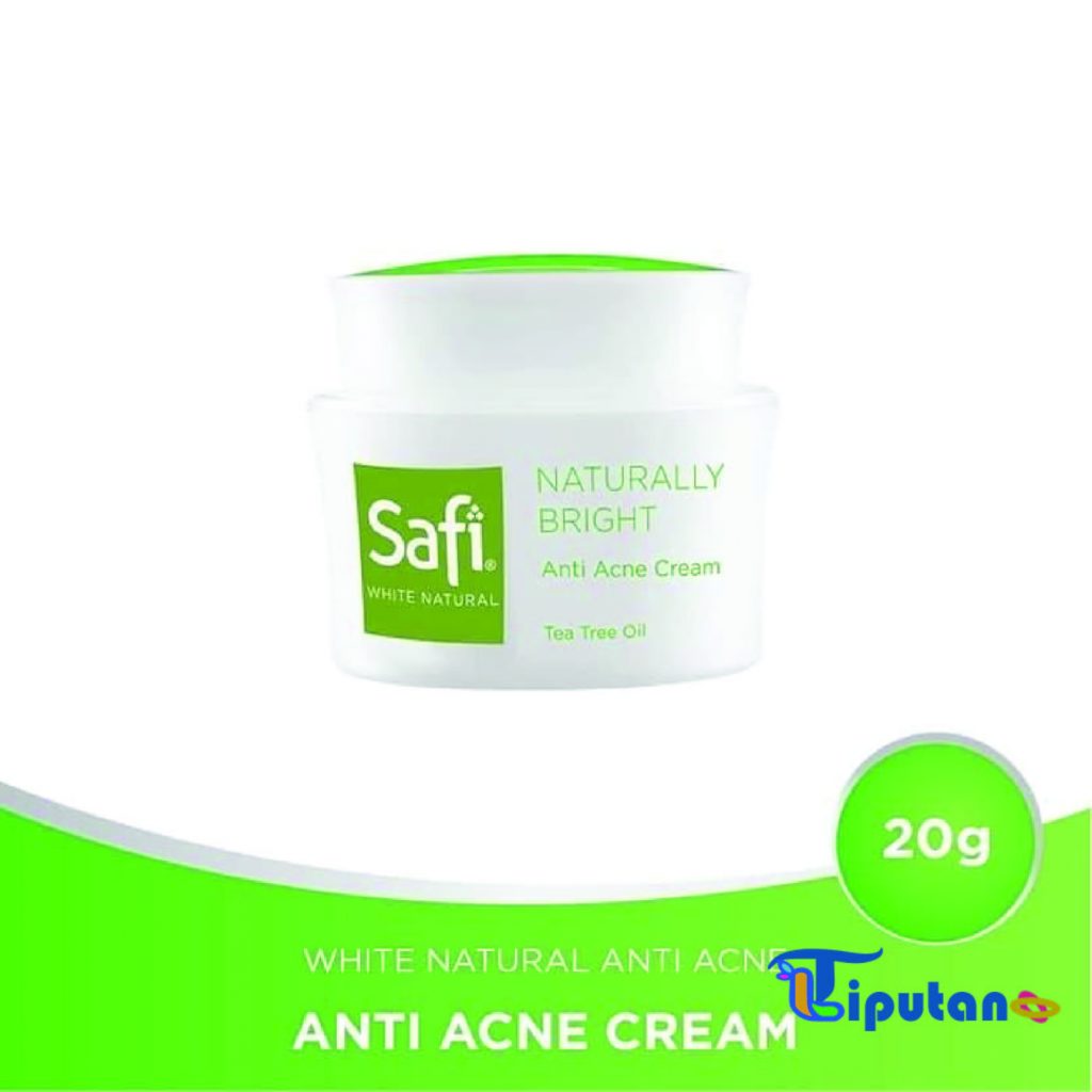 White Natural Anti Acne Cream - Produk Safi untuk menghilangkan bekas jerawat - TribunLiputan-01