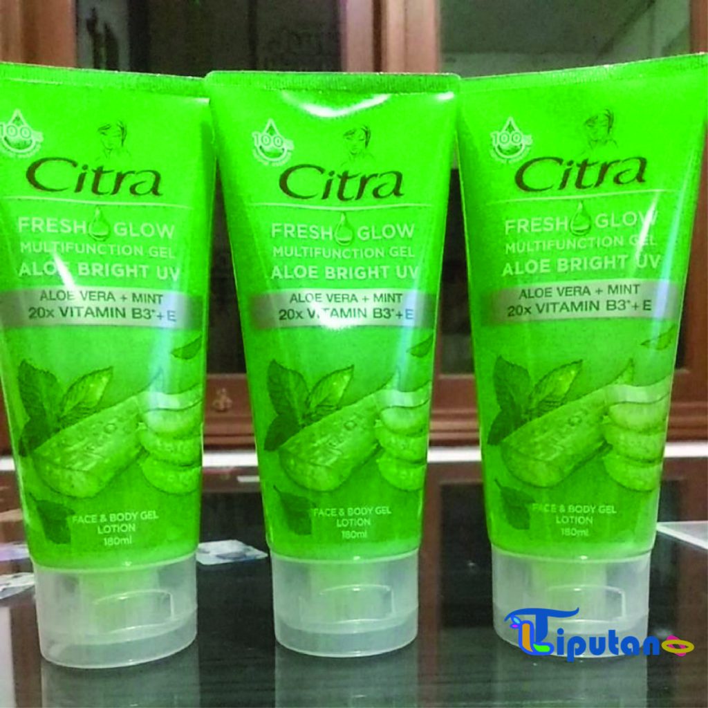 Citra Fresh Glow - cara menggunakan citra aloe vera gel - TribunLiputan