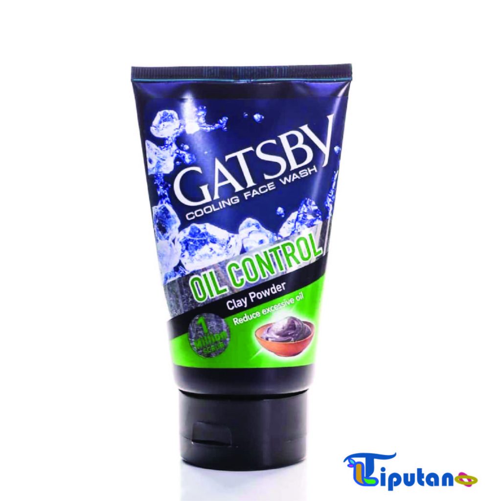 Gatsby Face Wash Oil Control with Clay Powder sabun muka pria untuk memutihkan wajah dan menghilangkan jerawat - TribunLiputan