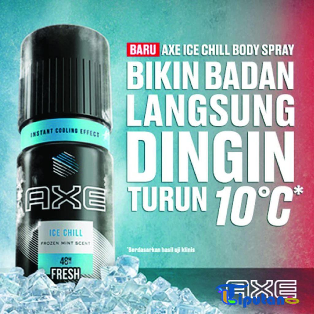 Ice Chill Deodorant Bodyspray - deodorant yang bagus untuk ketiak basah dan bau - TribunLiputan