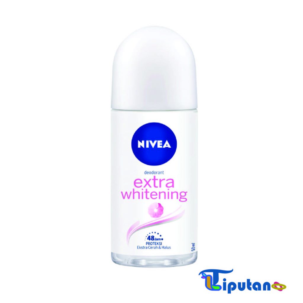 Nivea Extra Whitening Roll-On Deodoran - Rekomendasi Deodorant untuk ketiak hitam dan bau - TribunLiputan