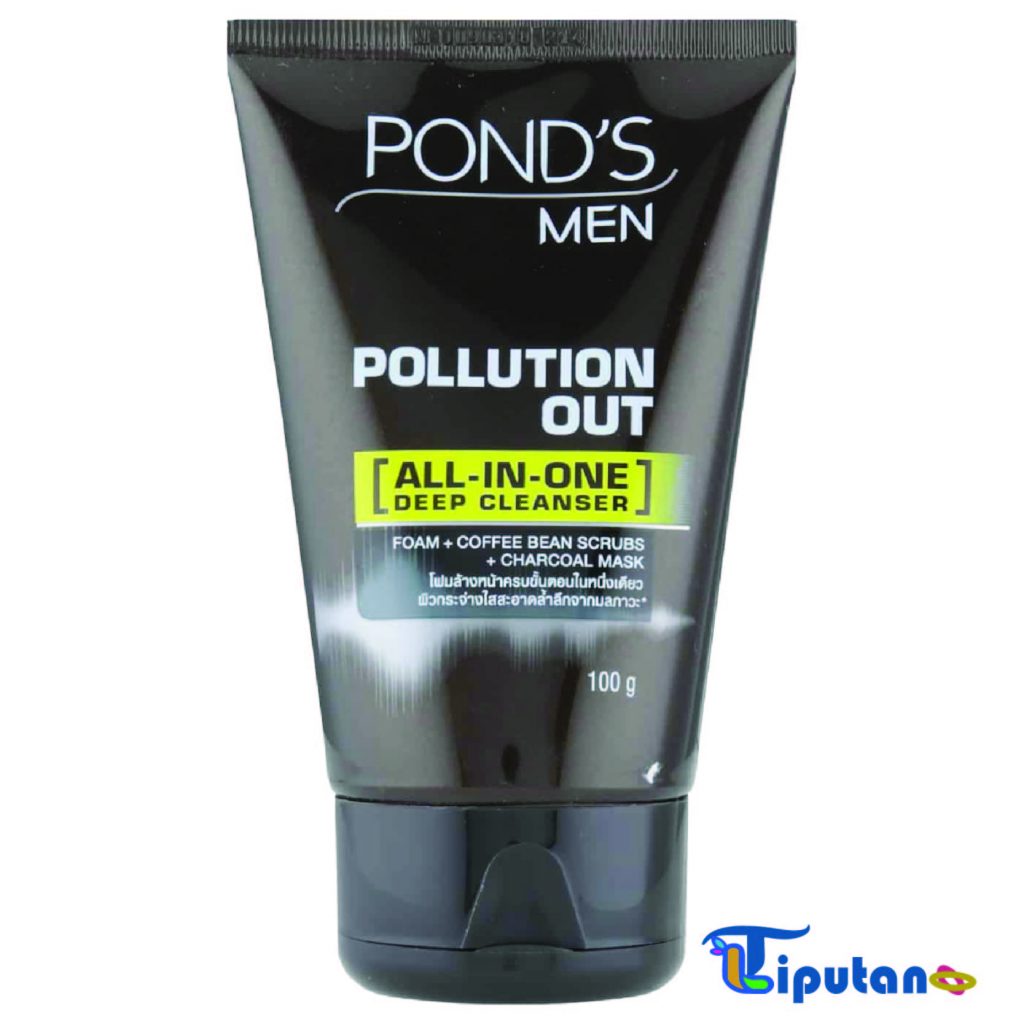 Pond’s Men All in One Deep Cleanser Pollution Out sabun muka pria untuk memutihkan wajah dan menghilangkan jerawat - TribunLiputan