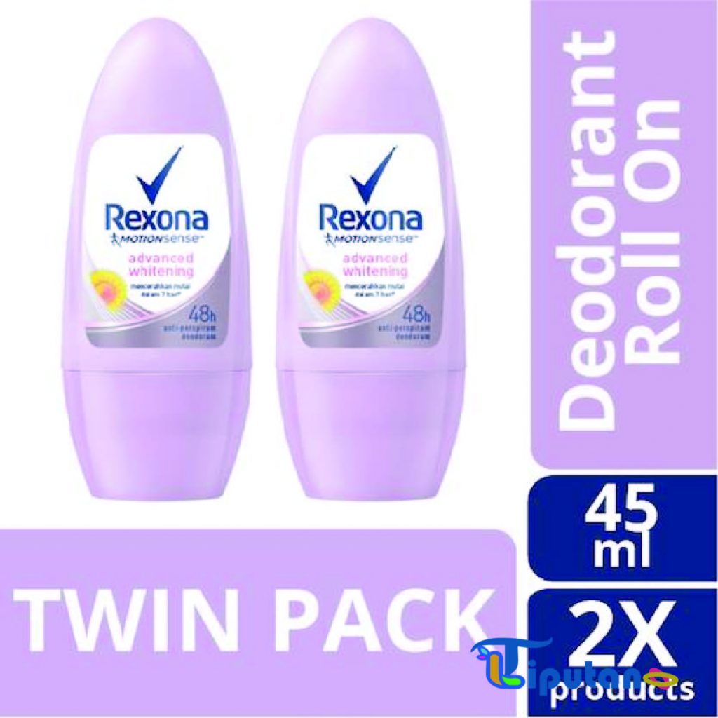 Rexona Women Anti Perspirant Advanced Whitening Deodorant - Rekomendasi Deodorant untuk ketiak hitam dan bau - TribunLiputan