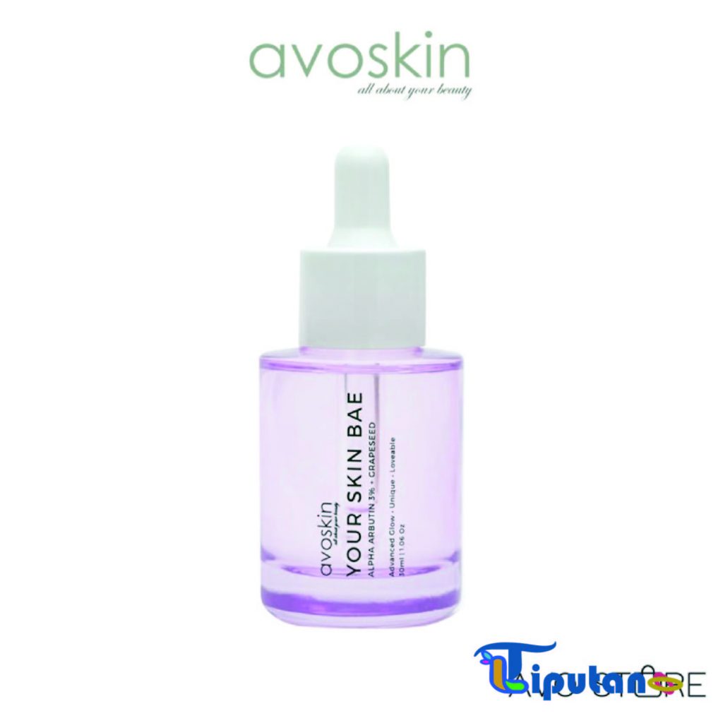 Serum AVOSKIN Your Skin Bae Alpha Arbutin 3% + Grapeseed - Serum Untuk Mengecilkan Pori-Pori Dan Menghilangkan Bekas Jerawat - TribunLiputan