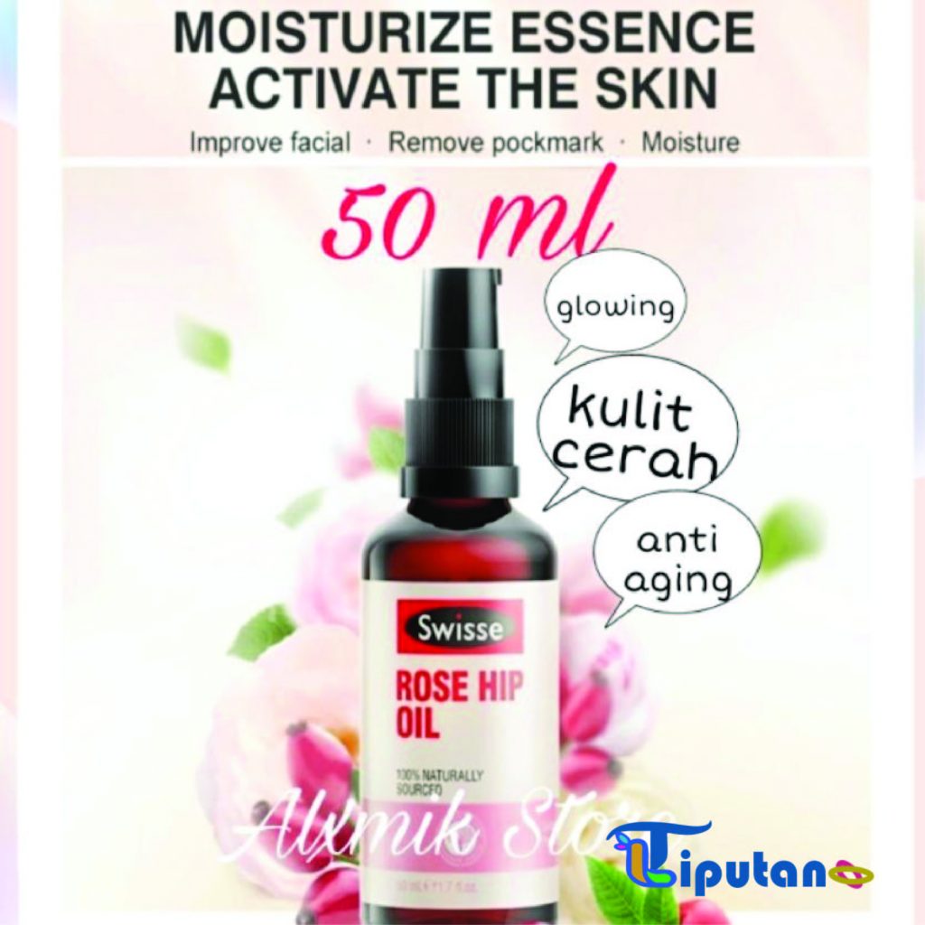 Serum Rosehip Brightening Ampoule - Serum Untuk Mengecilkan Pori-Pori Dan Menghilangkan Bekas Jerawat - TribunLiputan