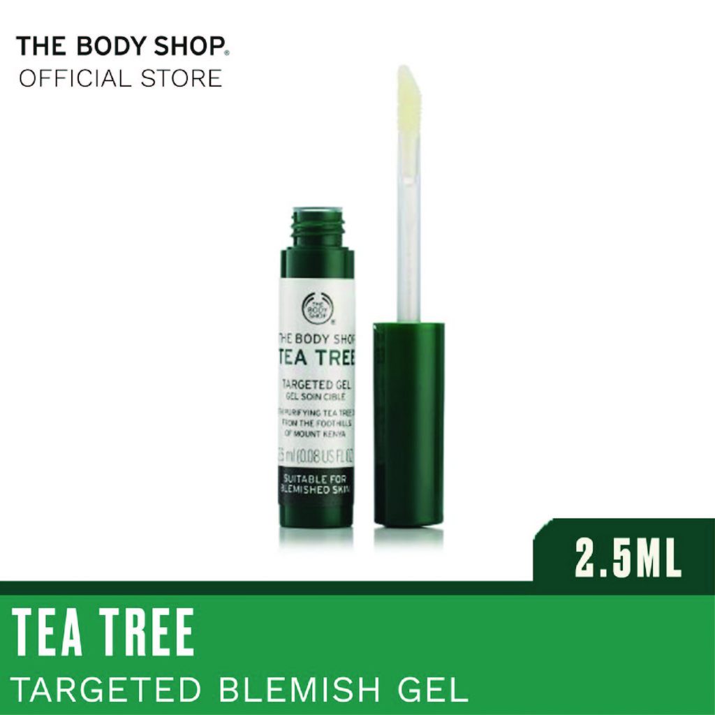 Tea Tree Blemish Gel - Facial wash untuk menghilangkan bekas jerawat - TribunLiputan