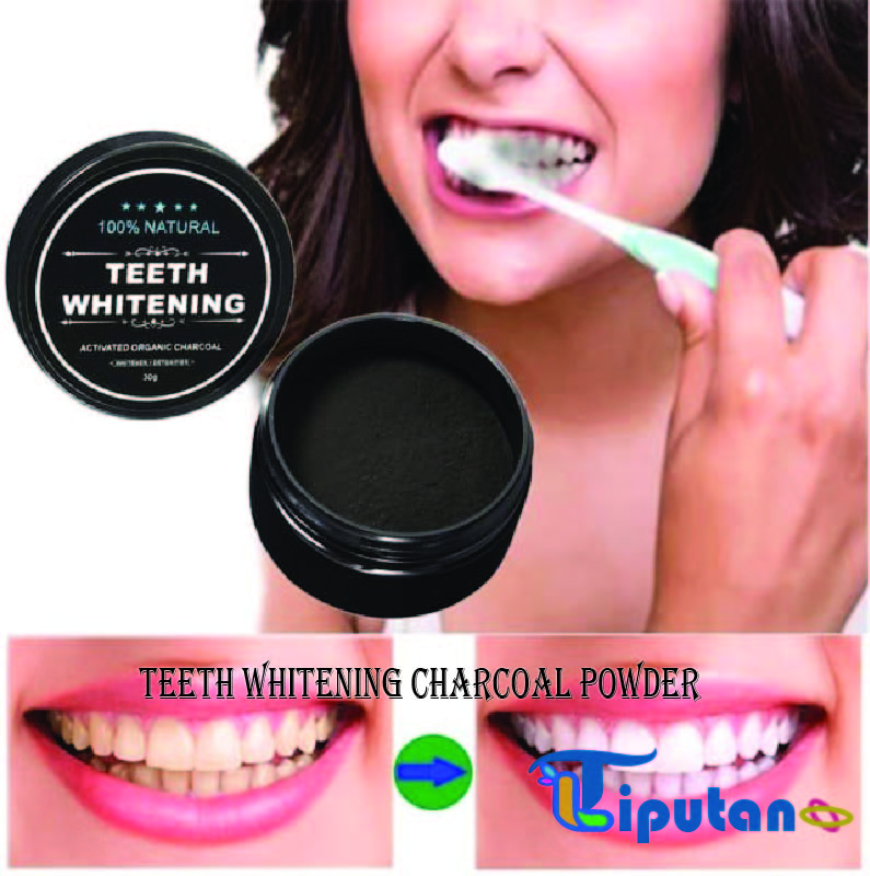 Teeth whitening charcoal powder - TribunLiputan