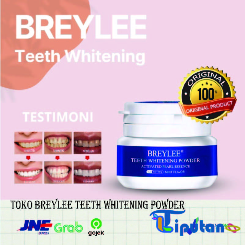 Toko Breylee Teeth Whitening Powder - TribunLiputan