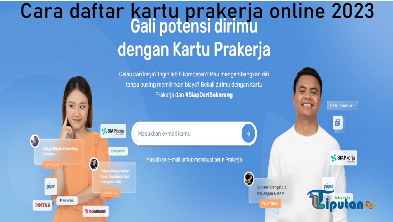 cara daftar kartu prakerja online 2023