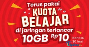 10 GB kuota belajar telkomsel untuk aplikasi apa saja - TribunLiputan