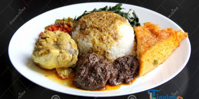 Nasi Padang makanan yang bikin cepat gemuk dalam seminggu - TribunLiputan