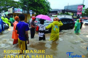 Kondisi Banjir Jakarta Hari Ini - Tribunliputan