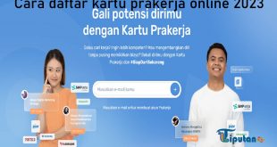 cara daftar kartu prakerja online 2023