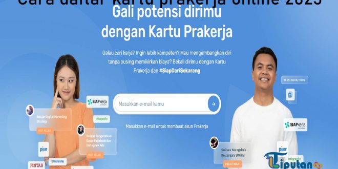 cara daftar kartu prakerja online 2023