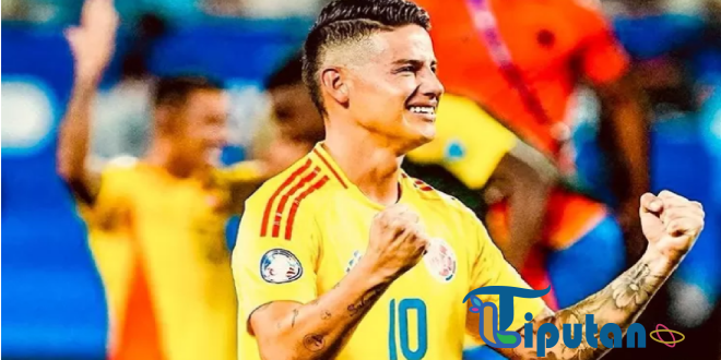 James Rodriguez Dinobatkan Sebagai Pemain Terbaik Copa America 2024