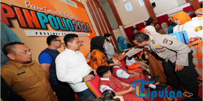 Pencanangan PIN Polio 2024: Sulsel Sasar 1,2 Juta Anak