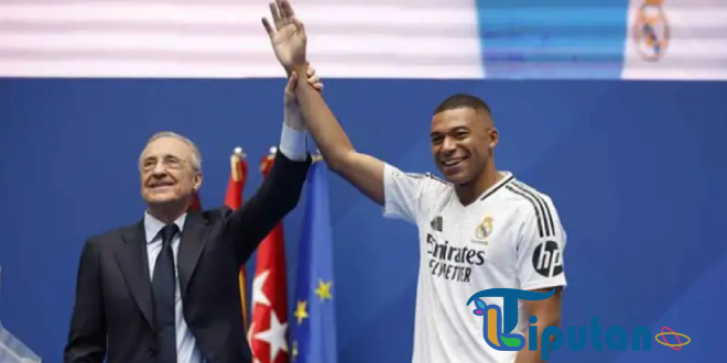 Real Madrid Resmi Perkenalkan Kylian Mbappeked