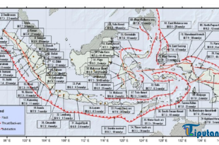 Deret Megathrust yang Ancam Jawa: Berpotensi Gempa Hingga M 9,0