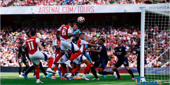 Emirates Cup 2024: Arsenal Menang 2-0 Lawan Lyon