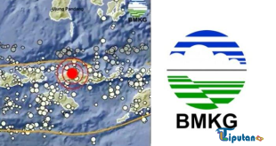 Gempa Guncang NTT Pagi Ini, Cek Pusat Gempa Terkini 2 Menit yang Lalu di Ruteng Manggarai via BMKG