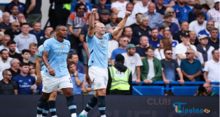 Hasil Liga Inggris: Diwarnai Gol Kontroversial, Manchester City Curi 3 Poin Perdana dari Kandang Chelsea