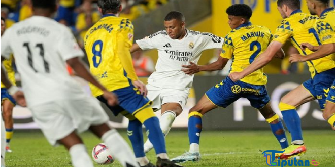 Hasil Liga Spanyol: Belum Ada Gol dari Mbappé, Penalti Vinícius Júnior Selamatkan Real Madrid