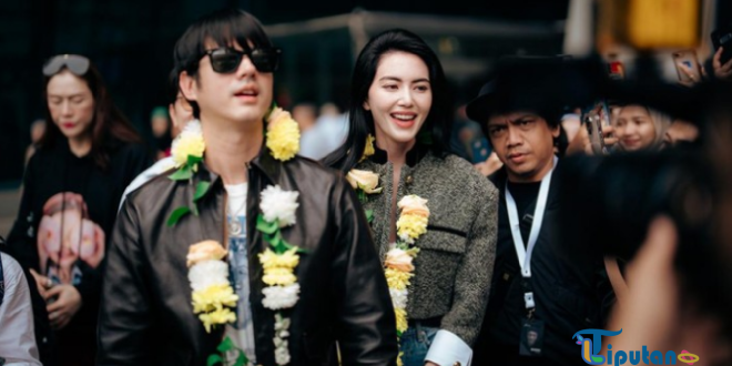 Reaksi Mario Maurer dan Davika Hoorne Dapat Sambutan dari Fans Indonesia