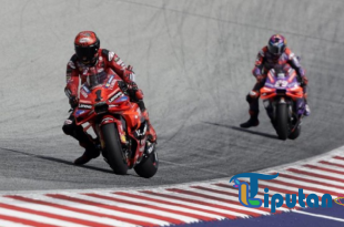 Hasil Kualifikasi MotoGP San Marino: Bagnaia Pole, Marquez Kecelakaan