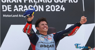 MotoGP Aragon 2024: Kata-Kata Pertama Marc Marquez Usai Akhiri Penantian 1043 Hari untuk Podium Tertinggi