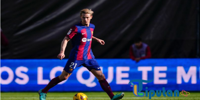 Muncul di Sesi Latihan Barcelona, Frenkie de Jong Sudah Pulih dari Cedera?