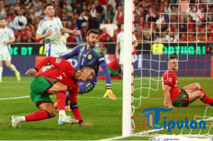 Portugal vs Skotlandia: Gol Ronaldo Menangkan Selecao das Quinas 2-1