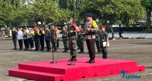 TNI-Polri Gelar Apel Gelar Pasukan untuk Pengamanan Kunjungan Paus Fransiskus ke Indonesia