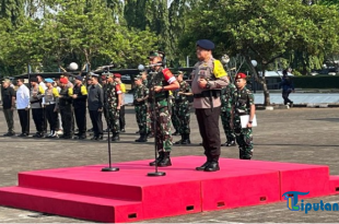 TNI-Polri Gelar Apel Gelar Pasukan untuk Pengamanan Kunjungan Paus Fransiskus ke Indonesia