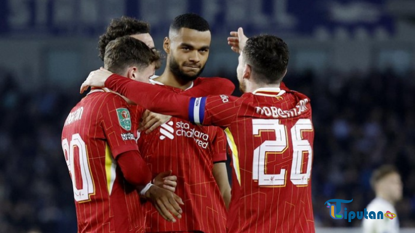 Brighton vs Liverpool: Gakpo Antar The Reds ke Perempat Final Carabao Cup