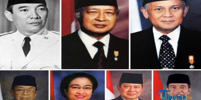 Daftar Terbaru Urutan Presiden dan Wakil Presiden RI dari Masa ke Masa