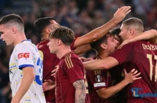 Hasil Liga Europa: Roma Raih Kemenangan Perdana Berkat Eksekusi Penalti