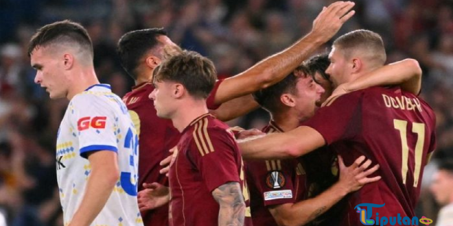 Hasil Liga Europa: Roma Raih Kemenangan Perdana Berkat Eksekusi Penalti