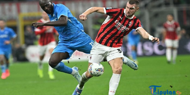 Hasil Liga Italia: AC Milan Dibantai Napoli, San Siro Jadi Panggung Lukaku dan Kvaradona