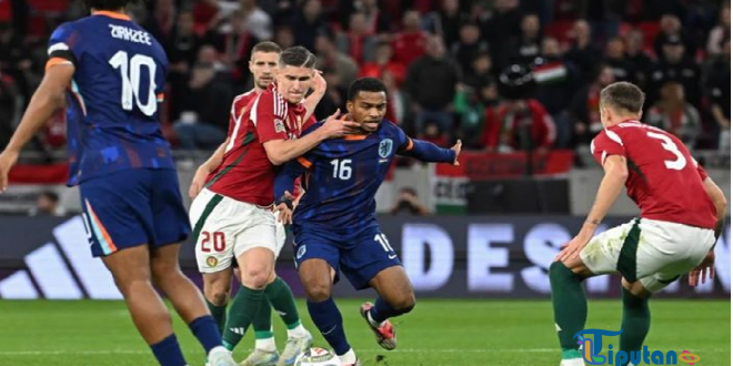 Hasil UEFA Nations League: Blunder Gelandang Keturunan Indonesia Berujung Petaka, Belanda Ditahan Hungaria