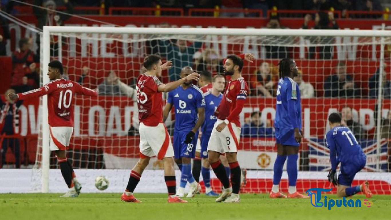 MU vs Leicester: Setan Merah Menang 5-2, Lolos ke Perempat Final Carabao Cup