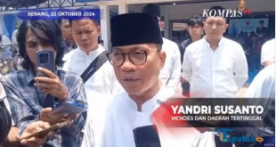 Pernyataan Mendes Yandri Terkait Acara Haul Ibundanya yang Menggunakan Kop Surat Kementerian