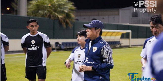 Pernyataan Shin Tae-yong Usai Timnas Indonesia Jalani Latihan Perdana di Bahrain