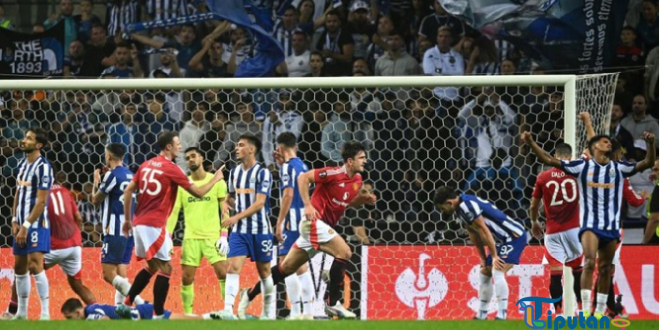 Porto vs MU: Laga Dramatis 6 Gol Berakhir Imbang 3-3