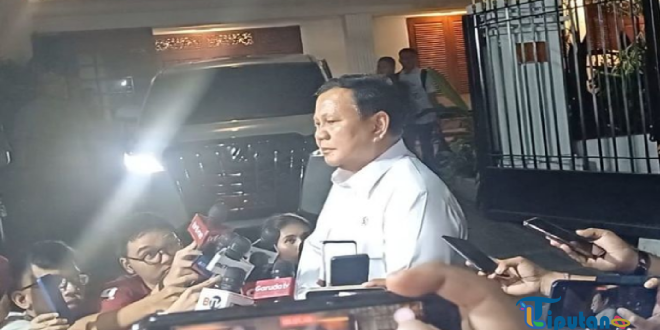 Soal Menteri dari PKS, Prabowo: Mungkin Anda Luput Memperhatikan karena Dia Bekerja Secara Profesional