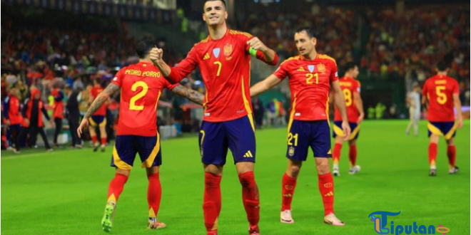 Spanyol vs Serbia: La Furia Roja Raih Kemenangan Telak 3-0