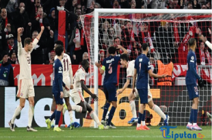 Bayern vs PSG: Die Roten Raih Kemenangan Tipis atas Les Parisiens yang Bermain dengan 10 Pemain